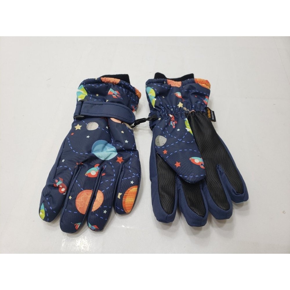 Lullaby Kids Unisex Kids Gloves Windproof Waterproof Snow Ski Winter Size L NWT